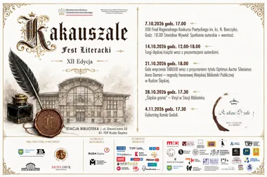 Obraz do artykułu: Śląsk ma wiele głosów. Kakauszale po raz dwunasty połączą książki, muzykę i historię