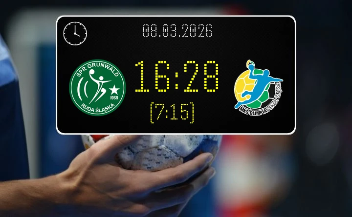 [PIŁKA RĘCZNA] SPR Grunwald Ruda Śląska – MKS Olimpia MEDEX Piekary Śląskie 16:28 – I Liga Mężczyzn (Grupa D), kolejka 19
