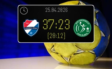 [PIŁKA RĘCZNA] Gwardia Opole – SPR Grunwald Ruda Śląska 37:23 w I Lidze Mężczyzn (Grupa D) – gospodarze wyraźnie lepsi w 24. kolejce