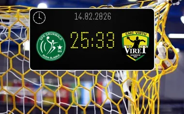 [PIŁKA RĘCZNA] SPR Grunwald Ruda Śląska – CMC VIRTU VIRET Zawiercie 25:33 – I Liga Mężczyzn (Grupa D), kolejka 16