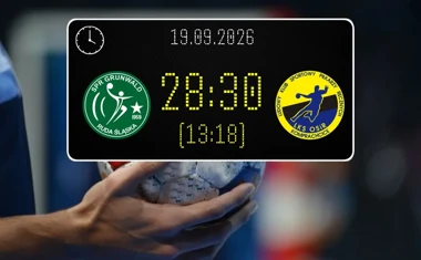 [PIŁKA RĘCZNA] SPR Grunwald Ruda Śląska – LKS OSiR Komprachcice 28:30 w I Lidze Mężczyzn (Grupa D)