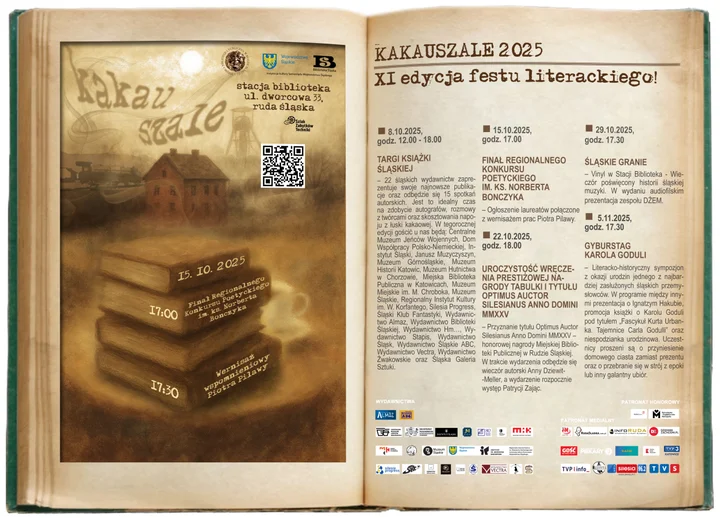 Fest Literacki Kakauszale – poezja i pamięć w śląskim brzmieniu