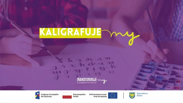 Grafika promocyjna wydarzenia Kaligrafia — sztuka pięknego pisania: warsztaty 13 marca