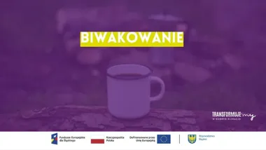 Grafika promocyjna wydarzenia Biwakowanie wielkanocne w Halembskim lesie