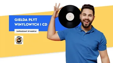 Grafika promocyjna wydarzenia Giełda płyt winylowych i CD w Ruda Śląska Plaza — tysiące winyli i kompaktów