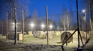 Grafika promocyjna wydarzenia Gra Paintball – nocne granie