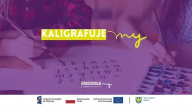 Grafika promocyjna wydarzenia Kaligrafia — sztuka pięknego pisania: warsztaty 13 marca