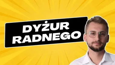 Grafika promocyjna wydarzenia Przy kawie o mieście – dyżur radnego