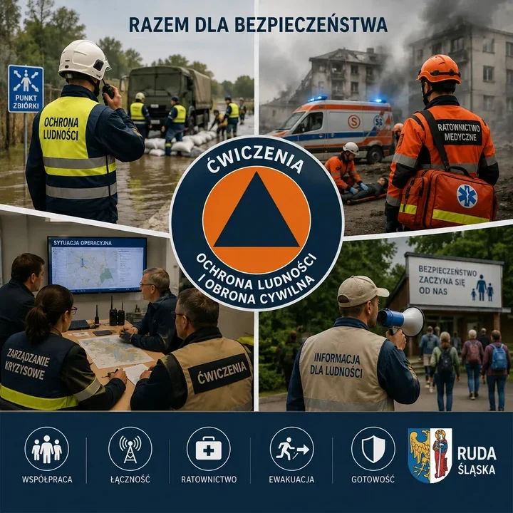 Syreny alarmowe zabrzmią w Rudzie Śląskiej. To będą ćwiczenia