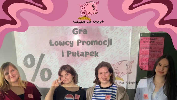 Młodzież uczy oszczędzania – projekt Świnka na Start odwiedza rudzkie szkoły