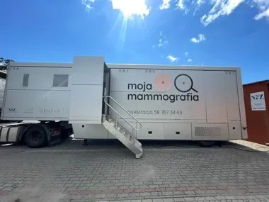 Mammobus przy CH Plaza da kobietom z Rudy Śląskiej pięć minut na spokój