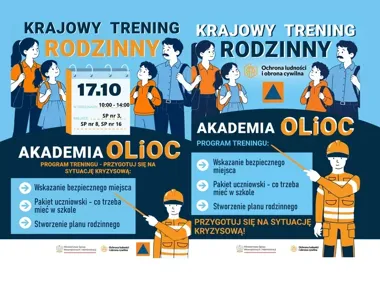 Rodziny sprawdzą, co zrobić po alarmie. Trening w trzech szkołach