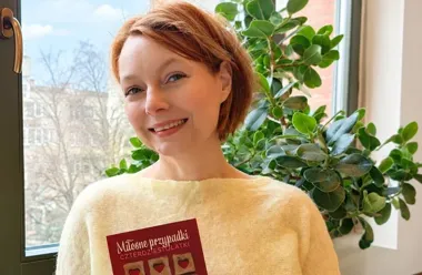 Grafika promocyjna wydarzenia Spotkanie autorskie z Joanną Wolańską