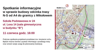 Korytarze trasy N–S pod lupą. W Rudzie Śląskiej szykuje się spotkanie z projektantem
