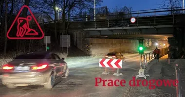 Całodobowe wahadło pod wiaduktem w Chebziu po niespodziankach w gruncie