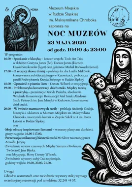 Noc Muzeów w Rudzie Śląskiej rozegra się między ikoną a marmurem