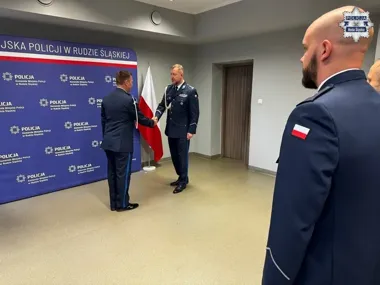 Czterech policjantów z Rudy Śląskiej zostało oficerami