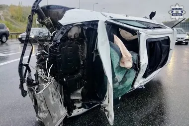 Zajęcia na strzelnicy poczekały. Policjanci z Rudy Śląskiej ratowali rannego na A4