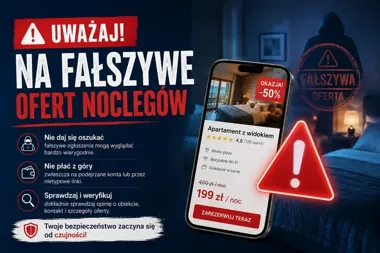 Tania kwatera, której nie ma - oszuści żądają zaliczki