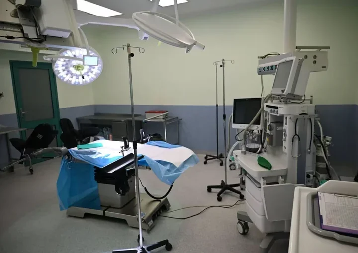 Po zalaniu przeprowadzono remont ginekologicznego bloku operacyjnego