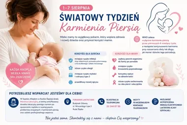 Karmienie piersią wspiera mamę i dziecko. W Rudzie Śląskiej działa poradnia