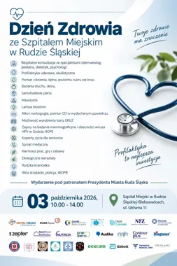 Bezpłatne badania i konsultacje. Dzień Zdrowia w Rudzie Śląskiej