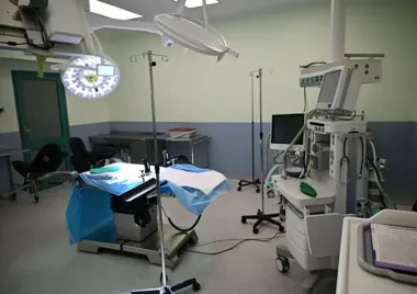 Po zalaniu przeprowadzono remont ginekologicznego bloku operacyjnego