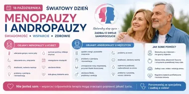 Menopauza i andropauza nie muszą odbierać komfortu życia