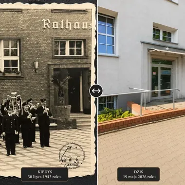 Szpital w Rudzie Śląskiej na dwóch fotografiach. 80 lat historii w jednym kadrze
